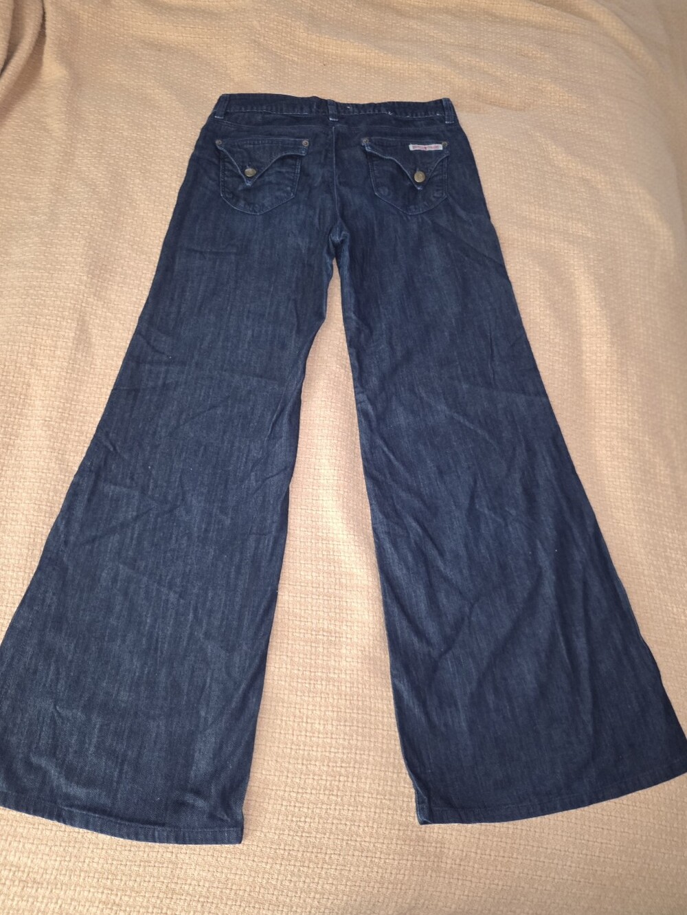 Vintage Hudson 1990s Dark Wide Leg Jeans
